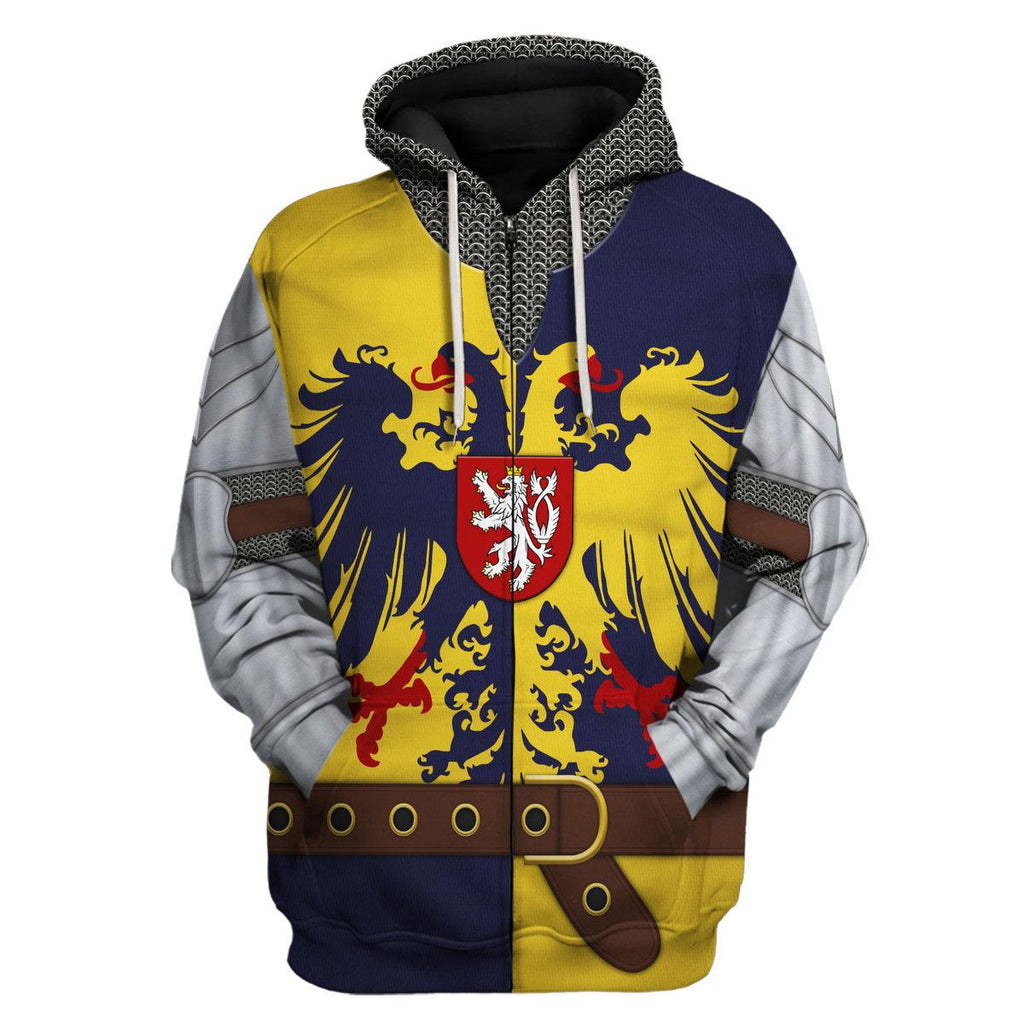 CustomsPig Knight of the Holy Roman Empire Costume Hoodie Sweatshirt T-Shirt Tracksuit - CustomsPig.com