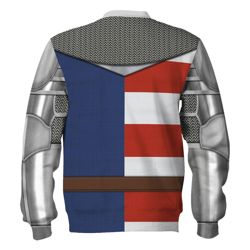 CustomsPig Knight Of U S A Costume Hoodie Sweatshirt T-Shirt Tracksuit - CustomsPig.com