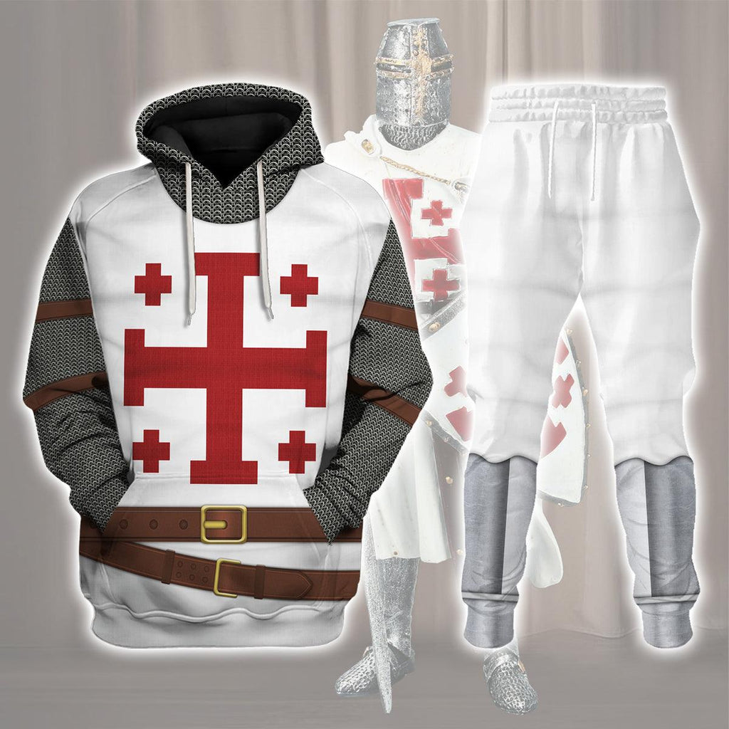 CustomsPig Knights of The Holy Sepulcher Costume Hoodie Sweatshirt T-Shirt Tracksuit - CustomsPig.com