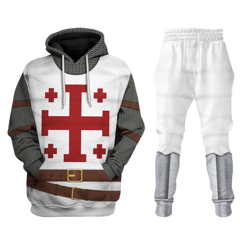 CustomsPig Knights of The Holy Sepulcher Costume Hoodie Sweatshirt T-Shirt Tracksuit - CustomsPig.com