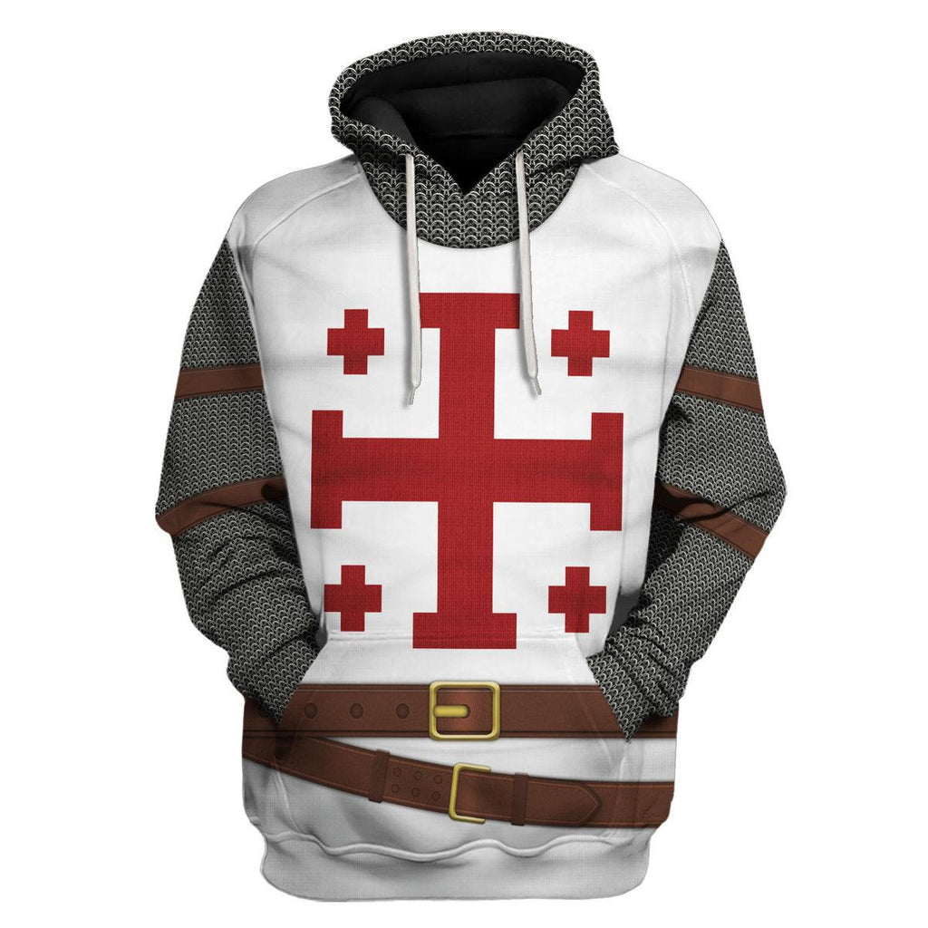 CustomsPig Knights of The Holy Sepulcher Costume Hoodie Sweatshirt T-Shirt Tracksuit - CustomsPig.com