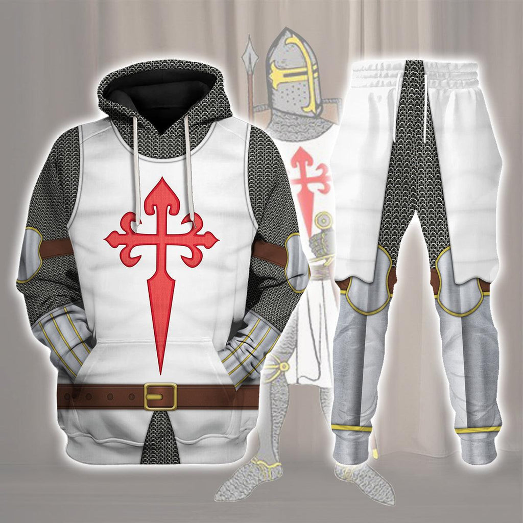 CustomsPig Knights Santiago Costume Hoodie Sweatshirt T-Shirt Tracksuit - CustomsPig.com