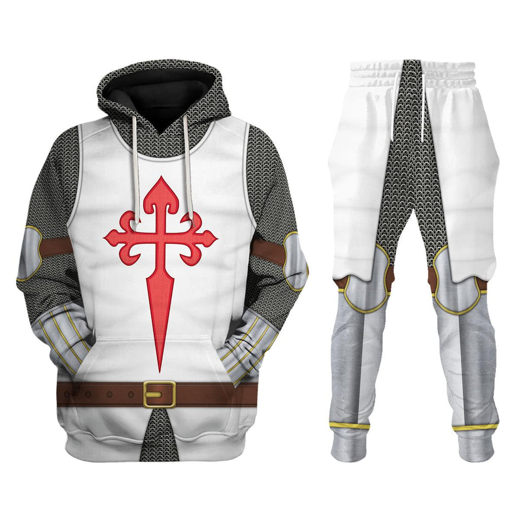 CustomsPig Knights Santiago Costume Hoodie Sweatshirt T-Shirt Tracksuit - CustomsPig.com