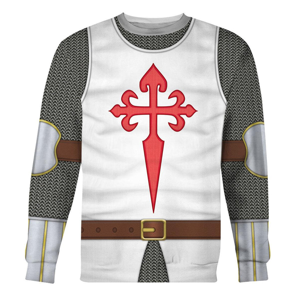 CustomsPig Knights Santiago Costume Hoodie Sweatshirt T-Shirt Tracksuit - CustomsPig.com