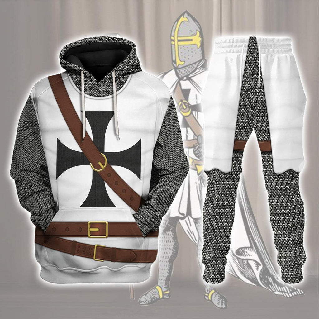 CustomsPig Knights Teutonic Costume Hoodie Sweatshirt T-Shirt Tracksuit - CustomsPig.com