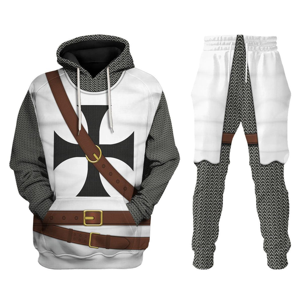 CustomsPig Knights Teutonic Costume Hoodie Sweatshirt T-Shirt Tracksuit - CustomsPig.com