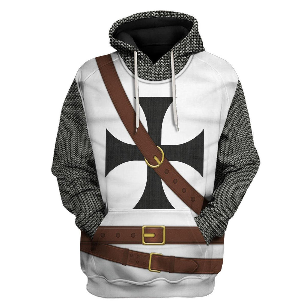 CustomsPig Knights Teutonic Costume Hoodie Sweatshirt T-Shirt Tracksuit - CustomsPig.com