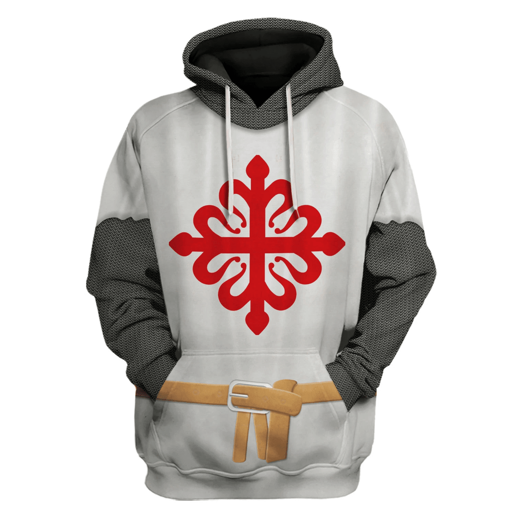  CustomsPig Knights With The Order Of Calatrava Costume Hoodie Sweatshirt T-Shirt Tracksuit -  CustomsPig.com