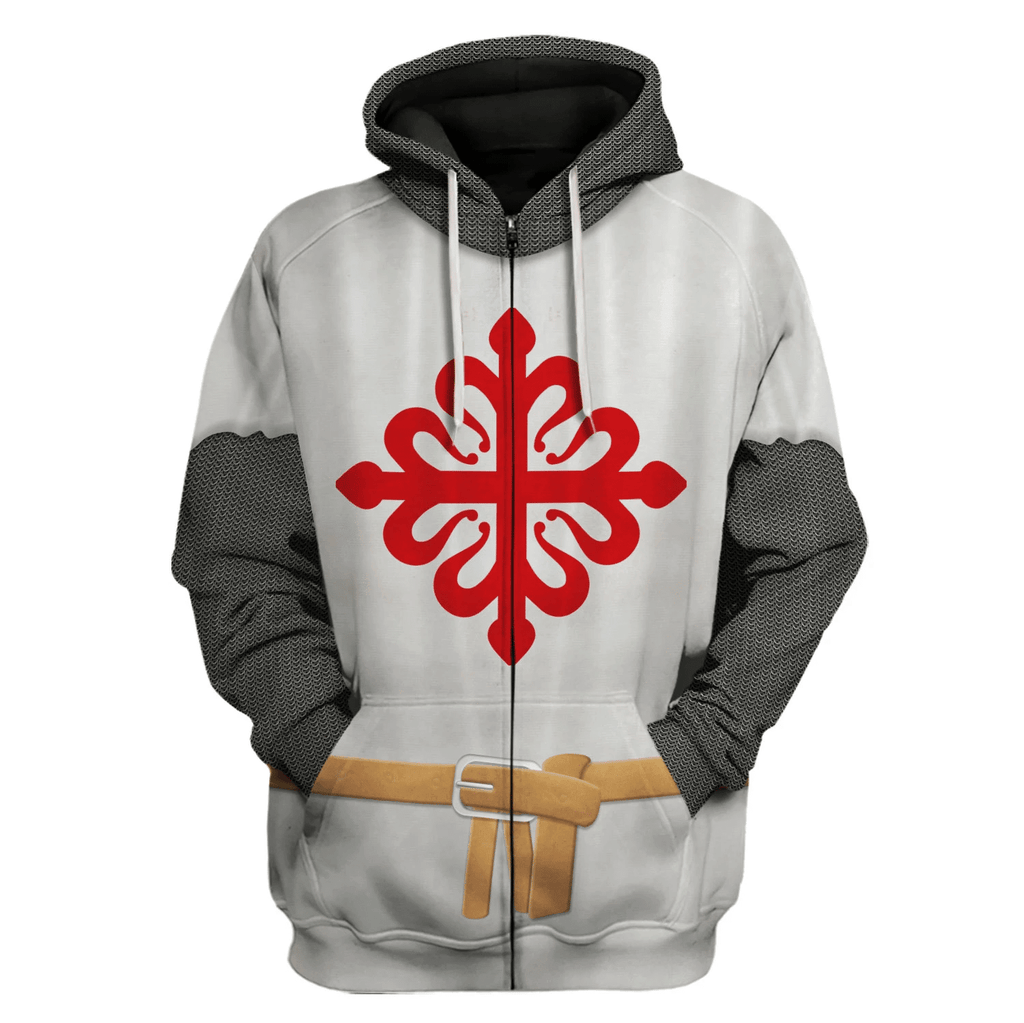  CustomsPig Knights With The Order Of Calatrava Costume Hoodie Sweatshirt T-Shirt Tracksuit -  CustomsPig.com