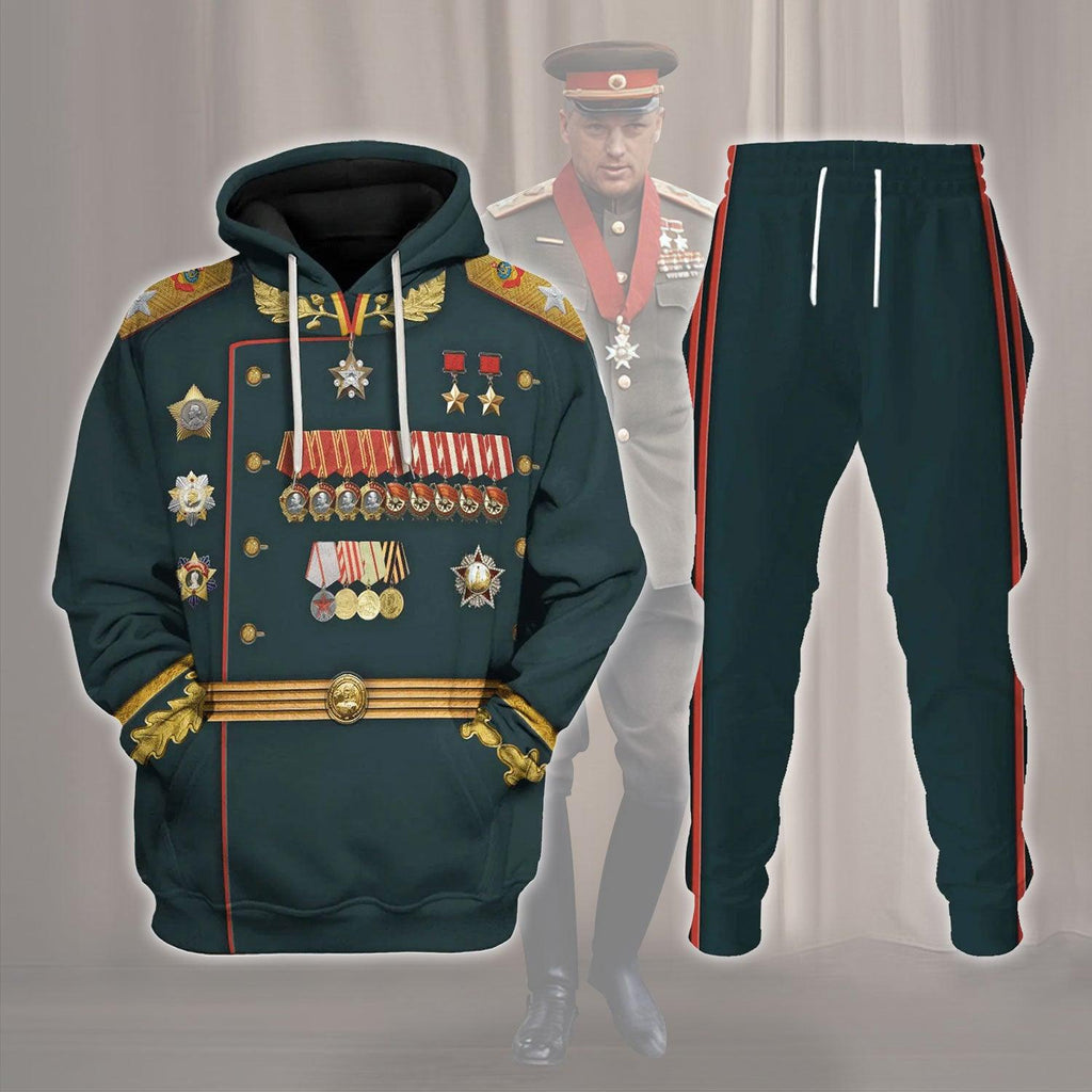  CustomsPig Konstantin Rokossovsky Red Army Commanders Costume Hoodie Sweatshirt T-Shirt Tracksuit -  CustomsPig.com