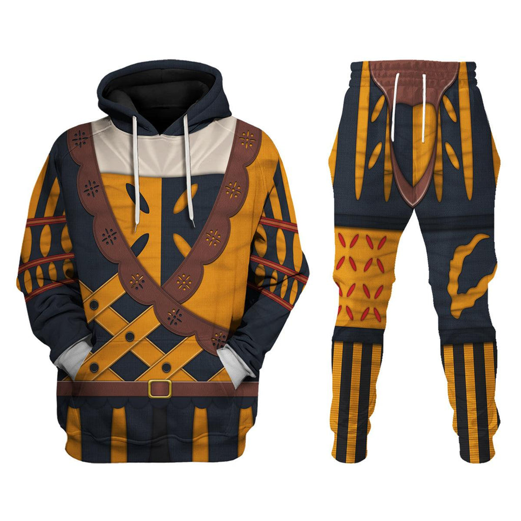 CustomsPig Landsknecht Costume Hoodie Sweatshirt T-Shirt Tracksuit - CustomsPig.com