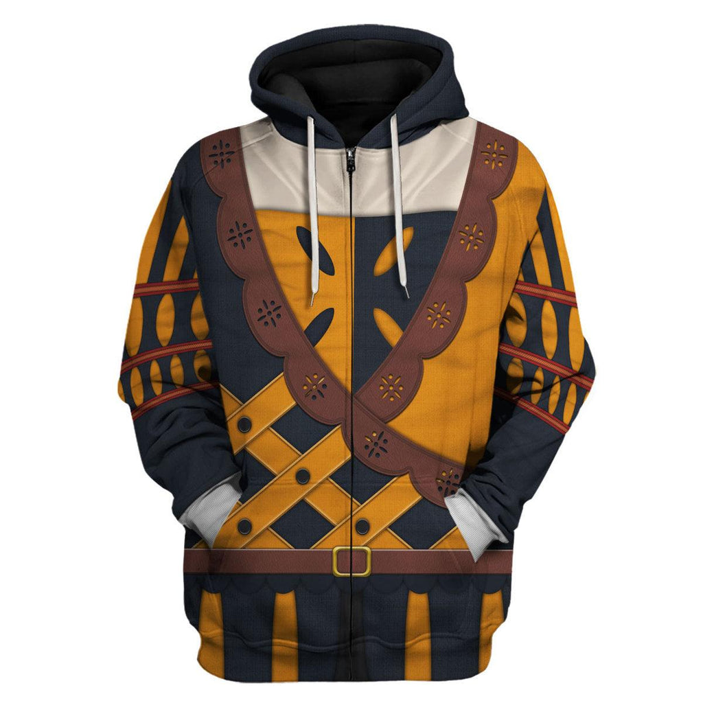 CustomsPig Landsknecht Costume Hoodie Sweatshirt T-Shirt Tracksuit - CustomsPig.com