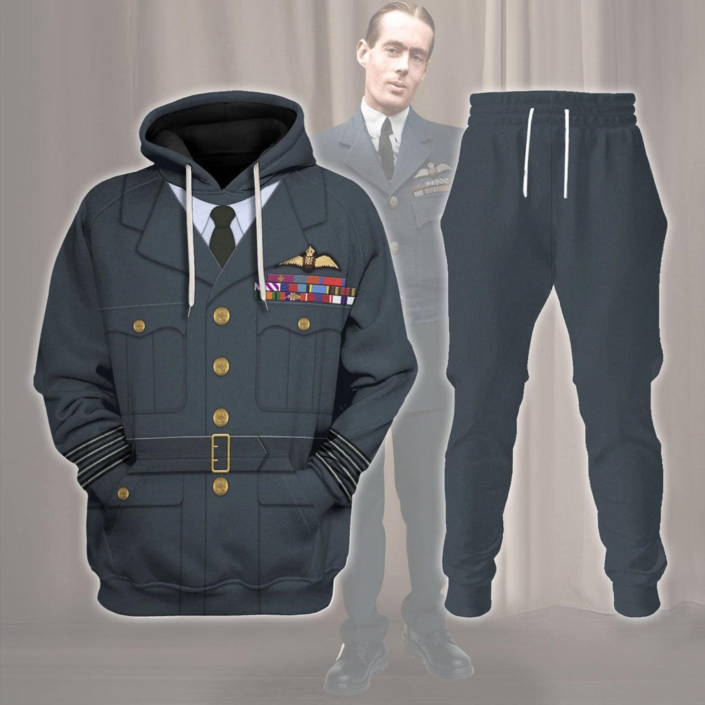  CustomsPig Leonard Cheshire Royal Air Force Pilot Uniform Costume Hoodie Sweatshirt T-Shirt Tracksuit -  CustomsPig.com