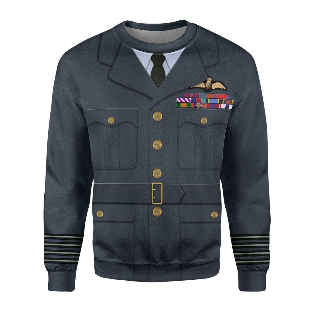  CustomsPig Leonard Cheshire Royal Air Force Pilot Uniform Costume Hoodie Sweatshirt T-Shirt Tracksuit -  CustomsPig.com