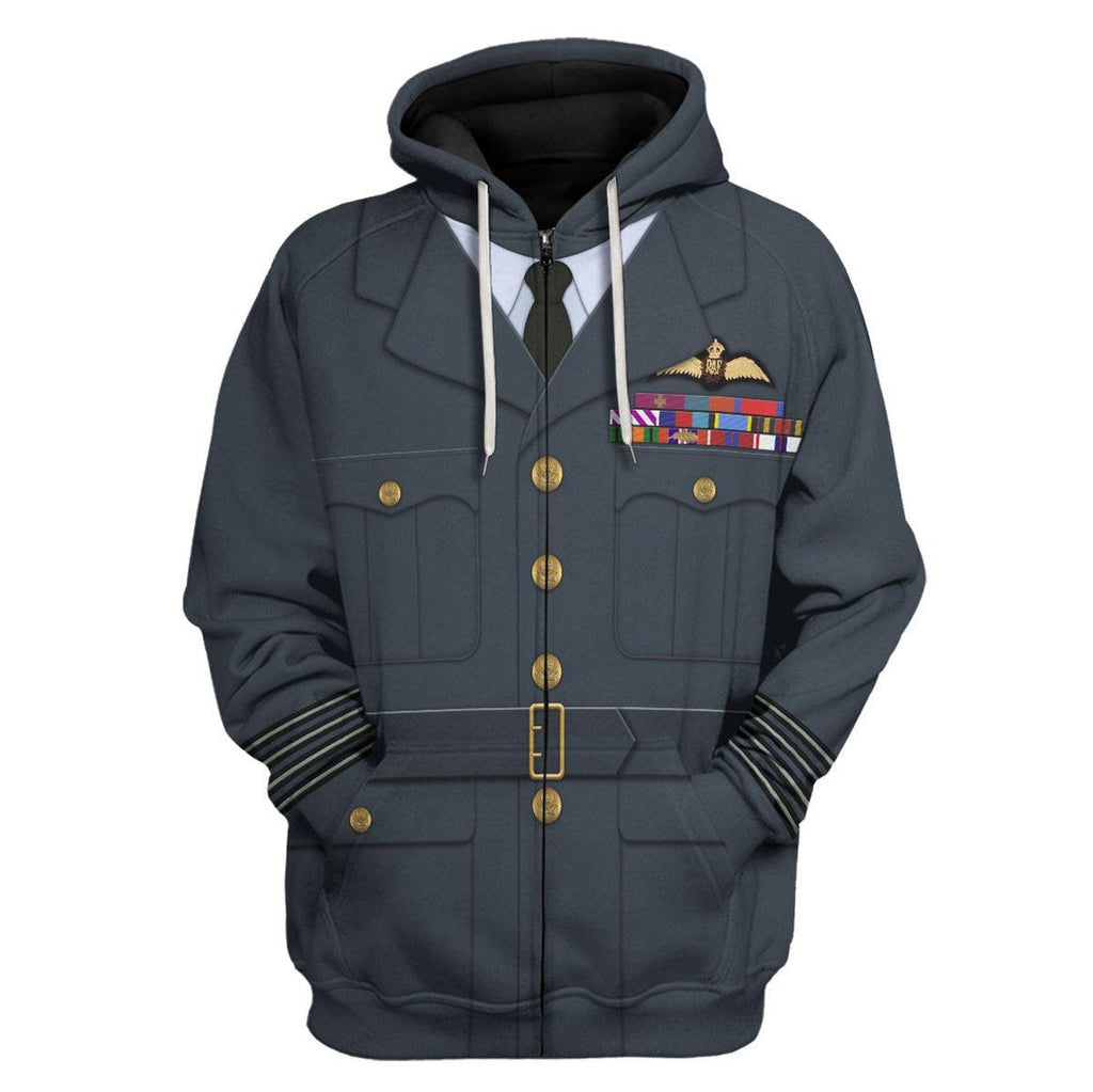  CustomsPig Leonard Cheshire Royal Air Force Pilot Uniform Costume Hoodie Sweatshirt T-Shirt Tracksuit -  CustomsPig.com