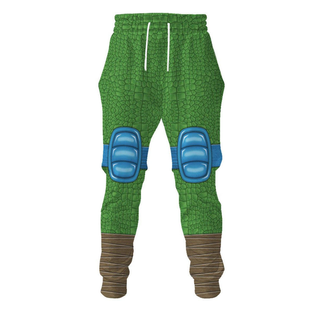 CustomsPig Leonardo Ninja Turtles Costume Hoodie Sweatshirt T-Shirt ZipHoodie Sweatpants - CustomsPig.com