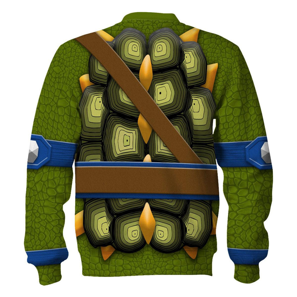 CustomsPig Leonardo TMNT Costume Hoodie Sweatshirt T-Shirt Sweatpants - CustomsPig.com