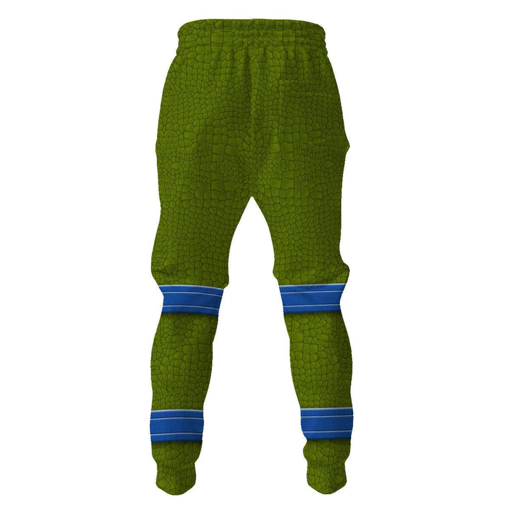 CustomsPig Leonardo TMNT Costume Hoodie Sweatshirt T-Shirt Sweatpants - CustomsPig.com