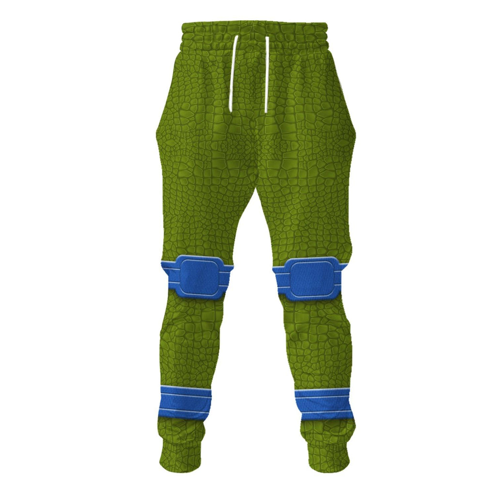 CustomsPig Leonardo TMNT Costume Hoodie Sweatshirt T-Shirt Sweatpants - CustomsPig.com