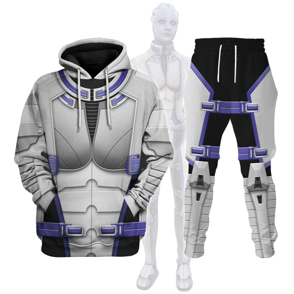 CustomsPig Liara T'Soni Hoodie Sweatshirt T-shirt Sweatpants Outfit Cosplay Costumes - CustomsPig.com