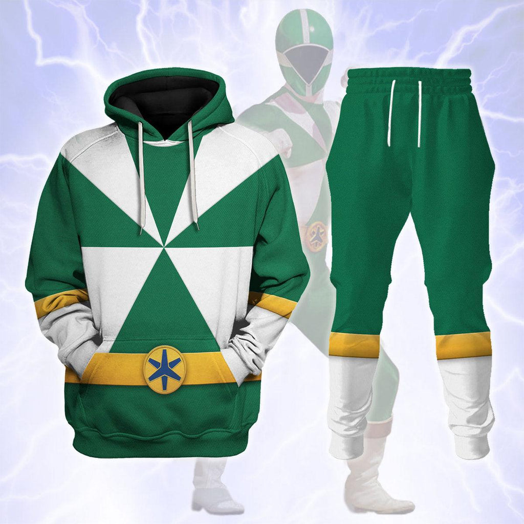 CustomsPig Lightspeed Green Ranger Hoodies Sweatshirt T-shirt Sweatpants Hawaiian Tracksuit - CustomsPig.com