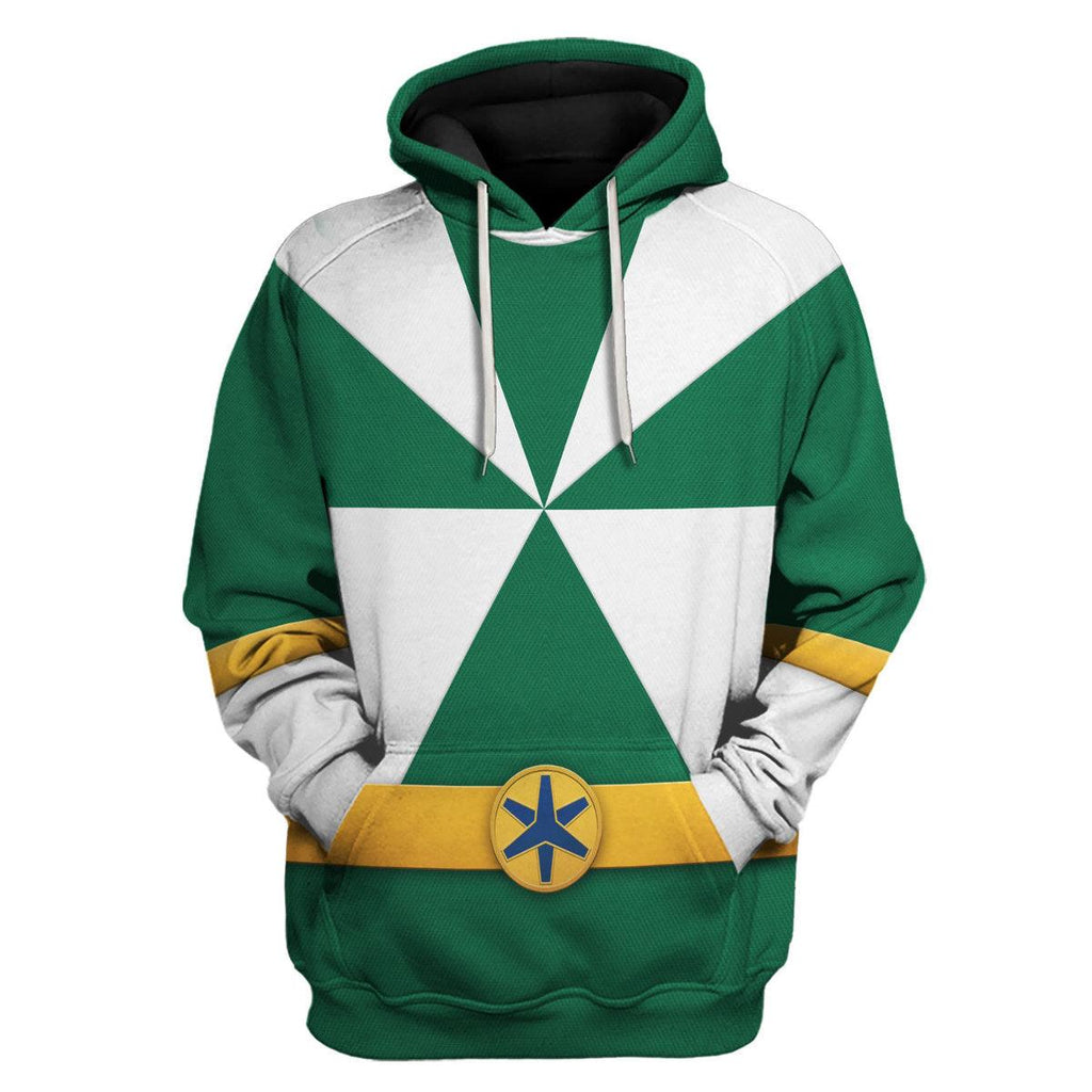 CustomsPig Lightspeed Green Ranger Hoodies Sweatshirt T-shirt Sweatpants Hawaiian Tracksuit - CustomsPig.com