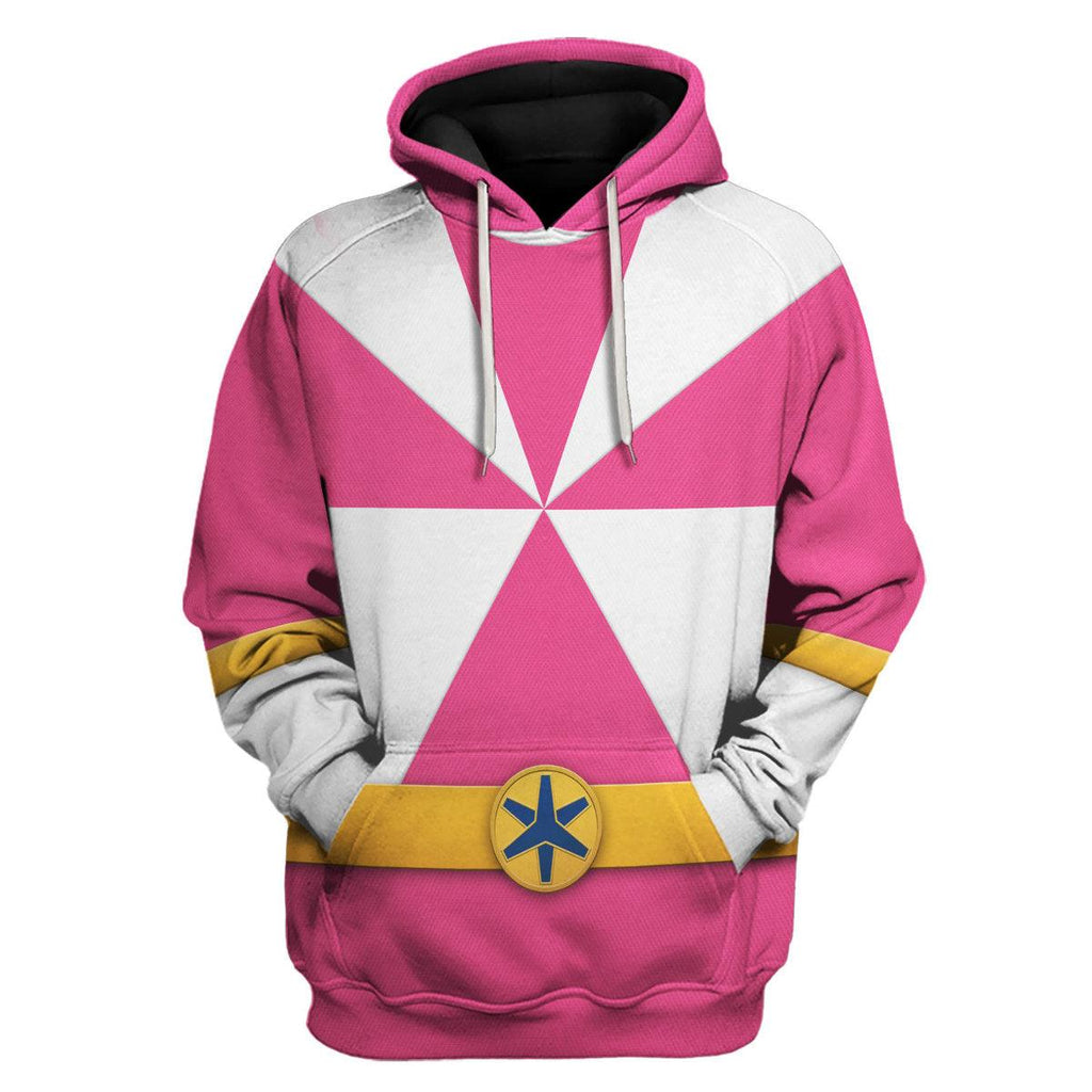 CustomsPig Lightspeed Pink Ranger Hoodies Sweatshirt T-shirt Sweatpants Hawaiian Tracksuit - CustomsPig.com