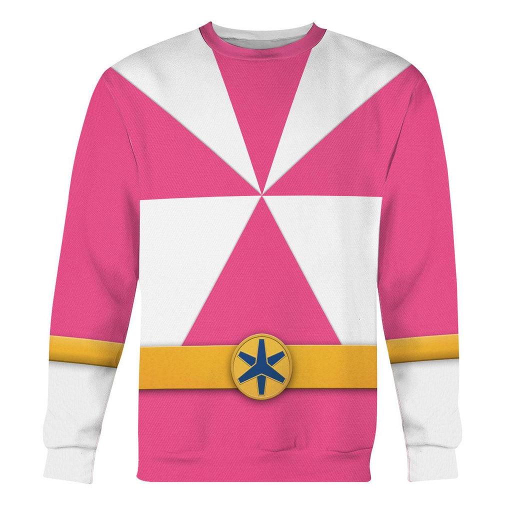 CustomsPig Lightspeed Pink Ranger Hoodies Sweatshirt T-shirt Sweatpants Hawaiian Tracksuit - CustomsPig.com