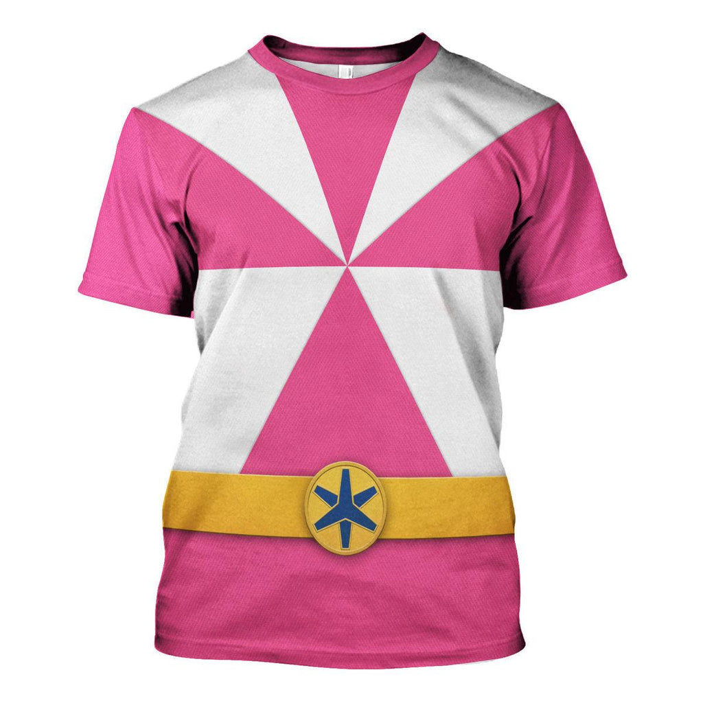 CustomsPig Lightspeed Pink Ranger Hoodies Sweatshirt T-shirt Sweatpants Hawaiian Tracksuit - CustomsPig.com