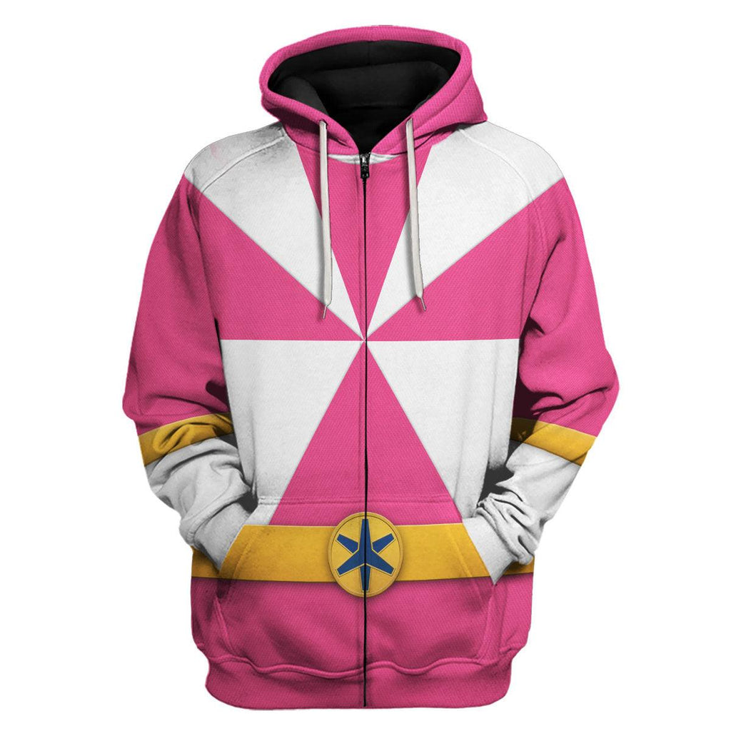 CustomsPig Lightspeed Pink Ranger Hoodies Sweatshirt T-shirt Sweatpants Hawaiian Tracksuit - CustomsPig.com