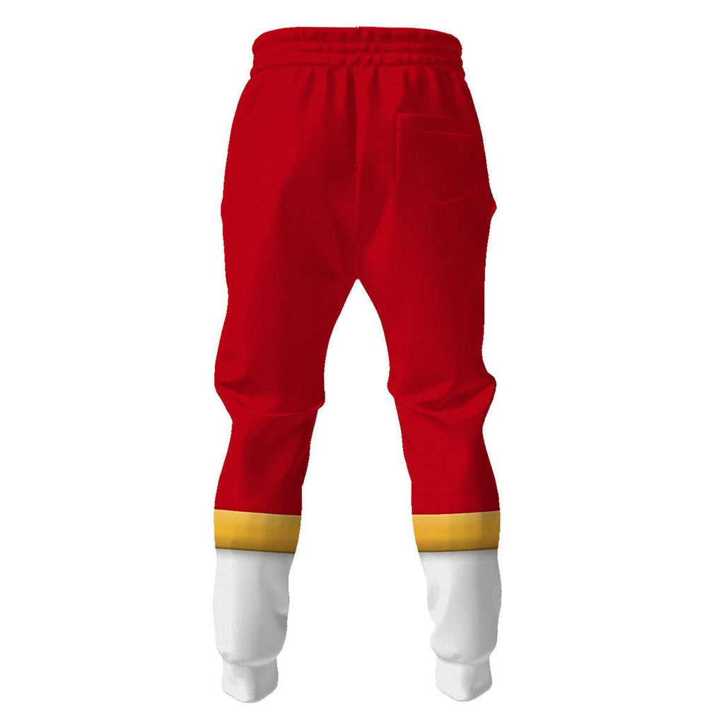 CustomsPig Lightspeed Red Ranger Hoodies Sweatshirt T-shirt Sweatpants Hawaiian Tracksuit - CustomsPig.com