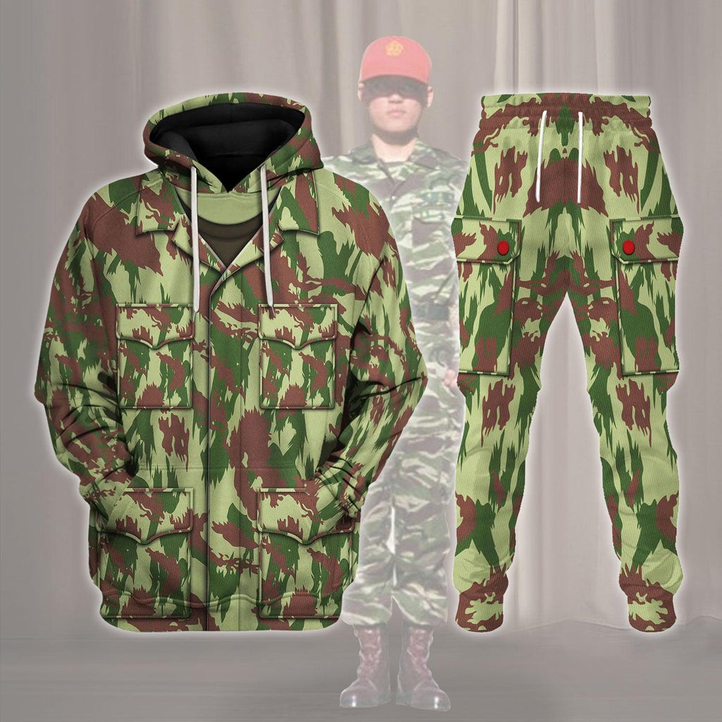  CustomsPig Lizard (Camouflage) Post War Costume Hoodie Sweatshirt T-Shirt Tracksuit -  CustomsPig.com