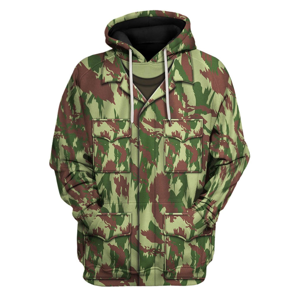  CustomsPig Lizard (Camouflage) Post War Costume Hoodie Sweatshirt T-Shirt Tracksuit -  CustomsPig.com