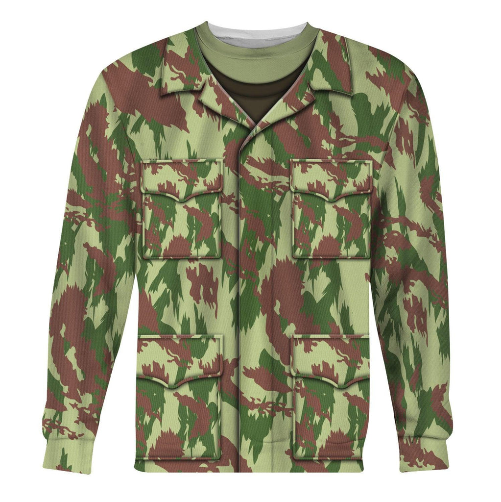  CustomsPig Lizard (Camouflage) Post War Costume Hoodie Sweatshirt T-Shirt Tracksuit -  CustomsPig.com