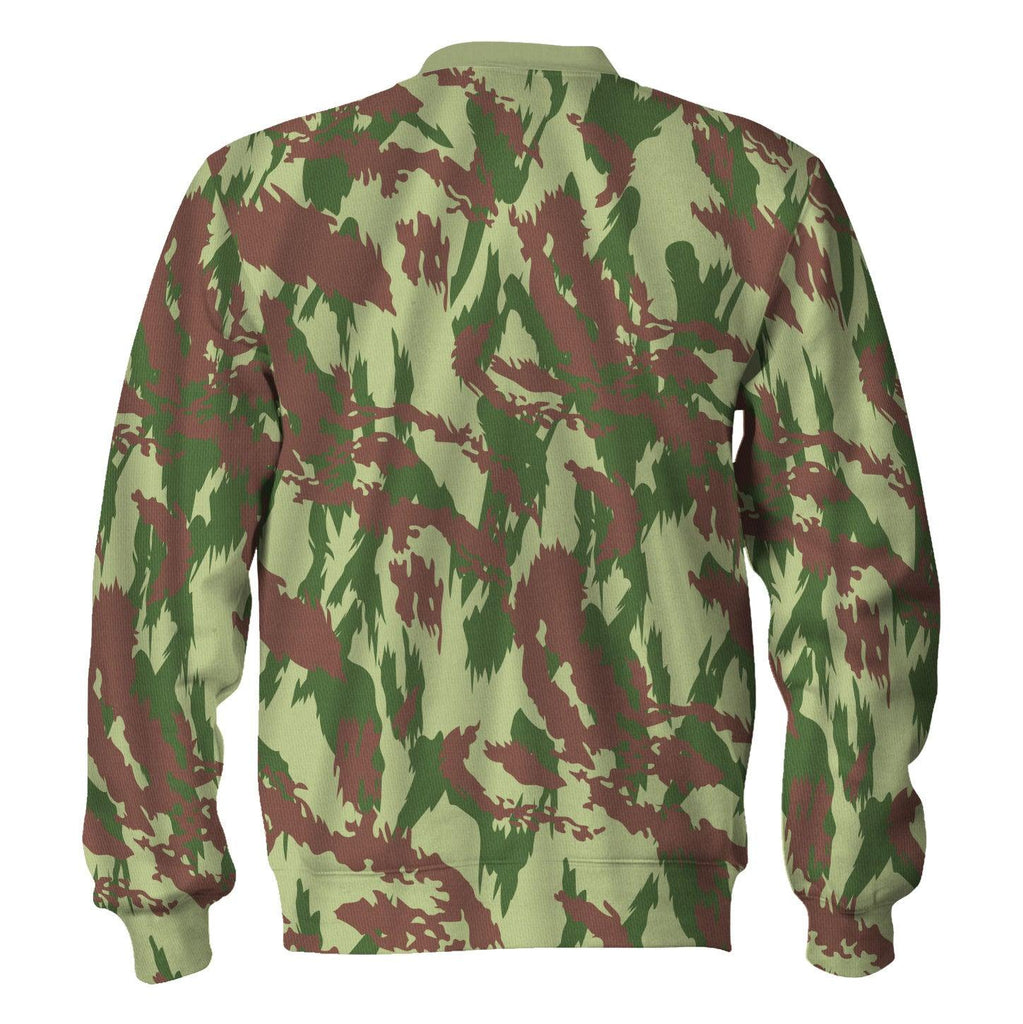  CustomsPig Lizard (Camouflage) Post War Costume Hoodie Sweatshirt T-Shirt Tracksuit -  CustomsPig.com