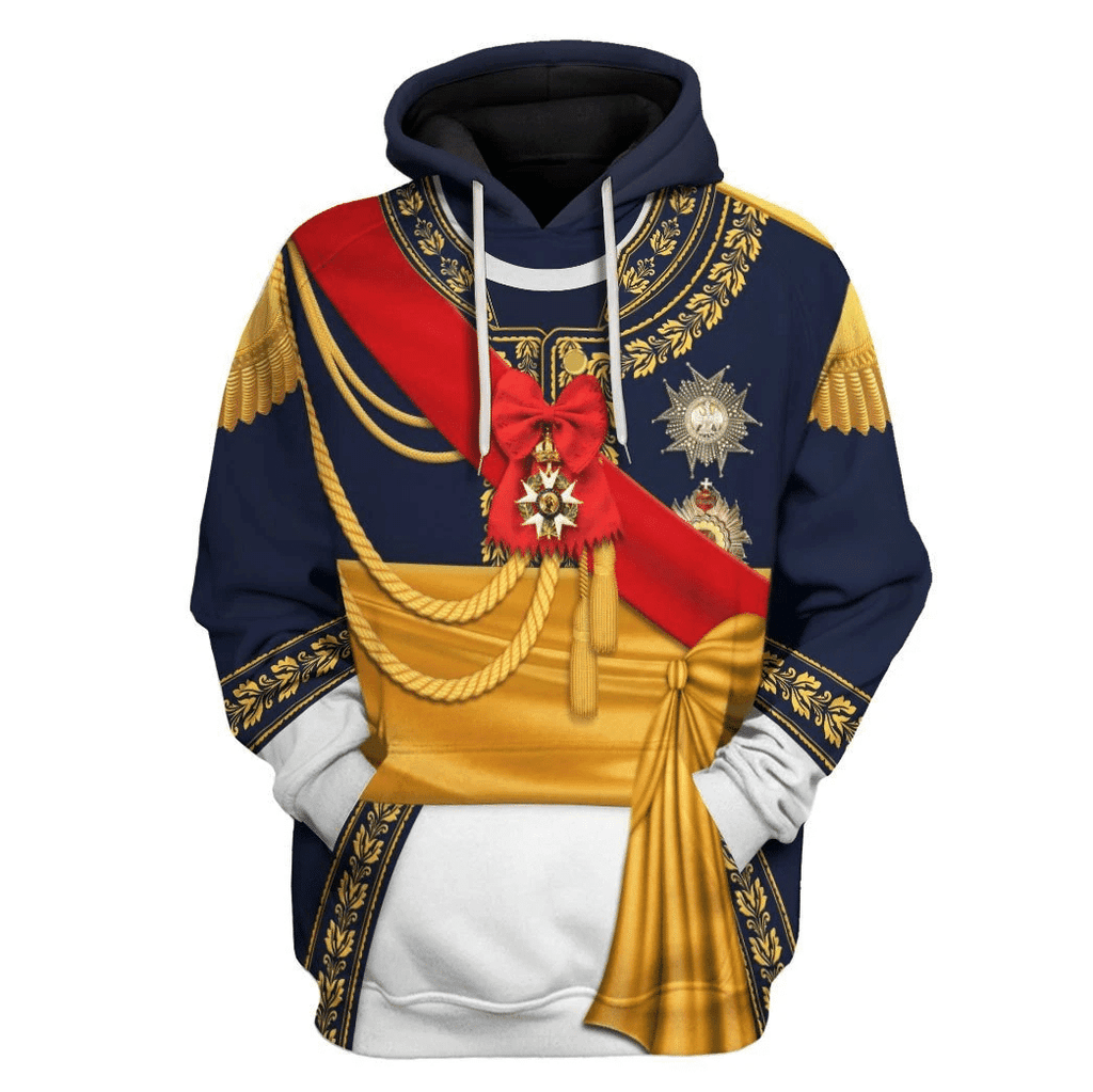  CustomsPig Louis Nicolas d'Avout, 1st Duke of Auerstaedt Costume Hoodie Sweatshirt T-Shirt Tracksuit -  CustomsPig.com