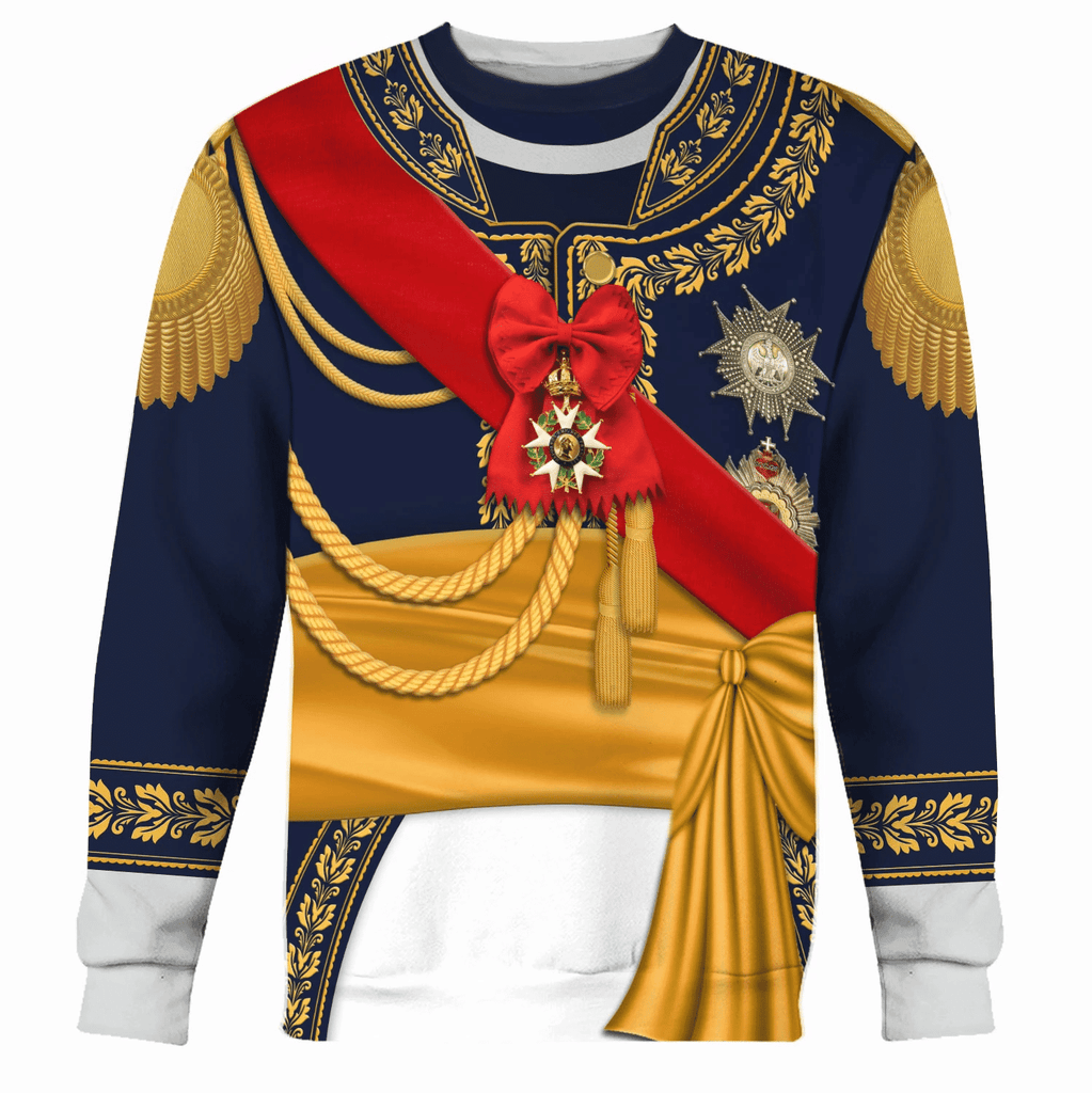  CustomsPig Louis Nicolas d'Avout, 1st Duke of Auerstaedt Costume Hoodie Sweatshirt T-Shirt Tracksuit -  CustomsPig.com