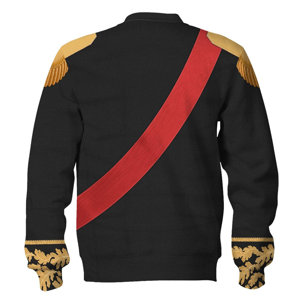 CustomsPig Louis Philippe I of France in Coronation Robes Uniform All Over Print Hoodie Sweatshirt T-Shirt Tracksuit - CustomsPig.com