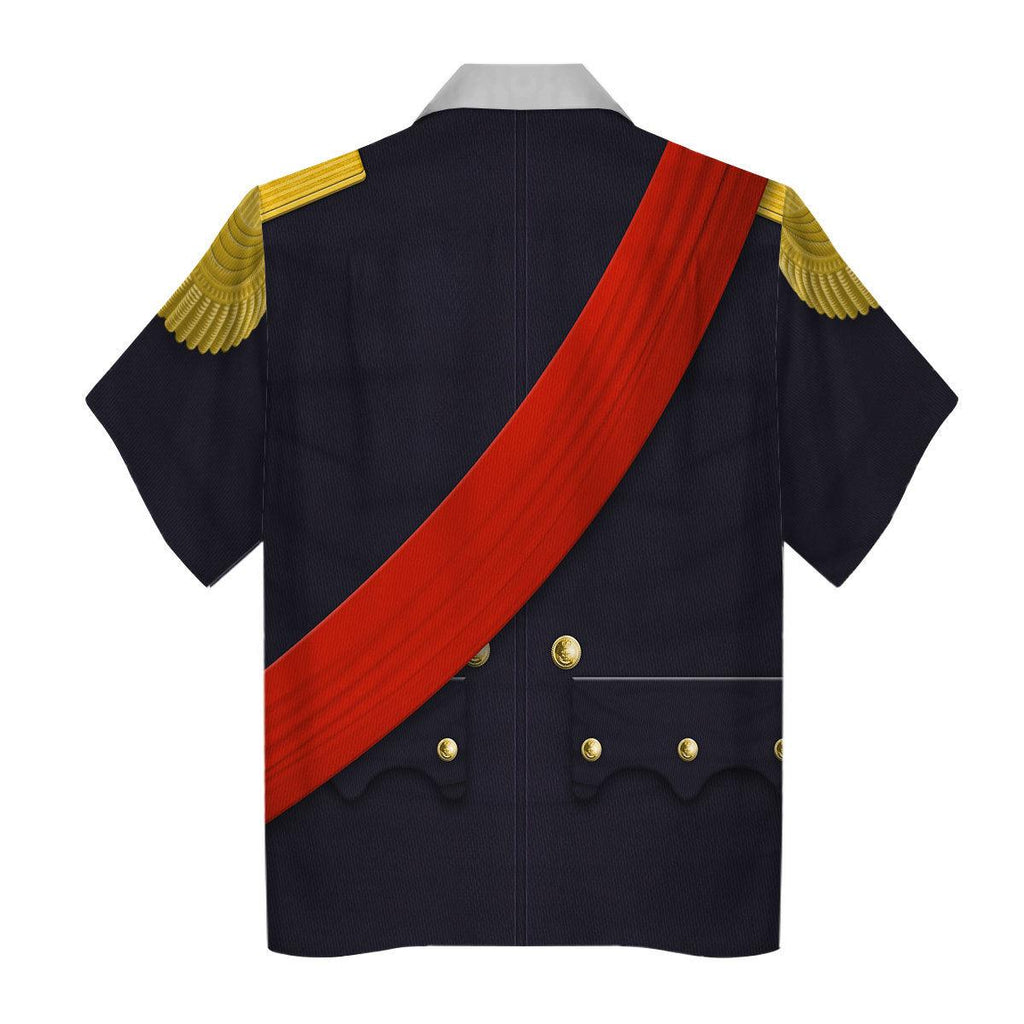 CustomsPig Louis Philippe I of France Uniform All Over Print Hoodie Sweatshirt T-Shirt Tracksuit - CustomsPig.com