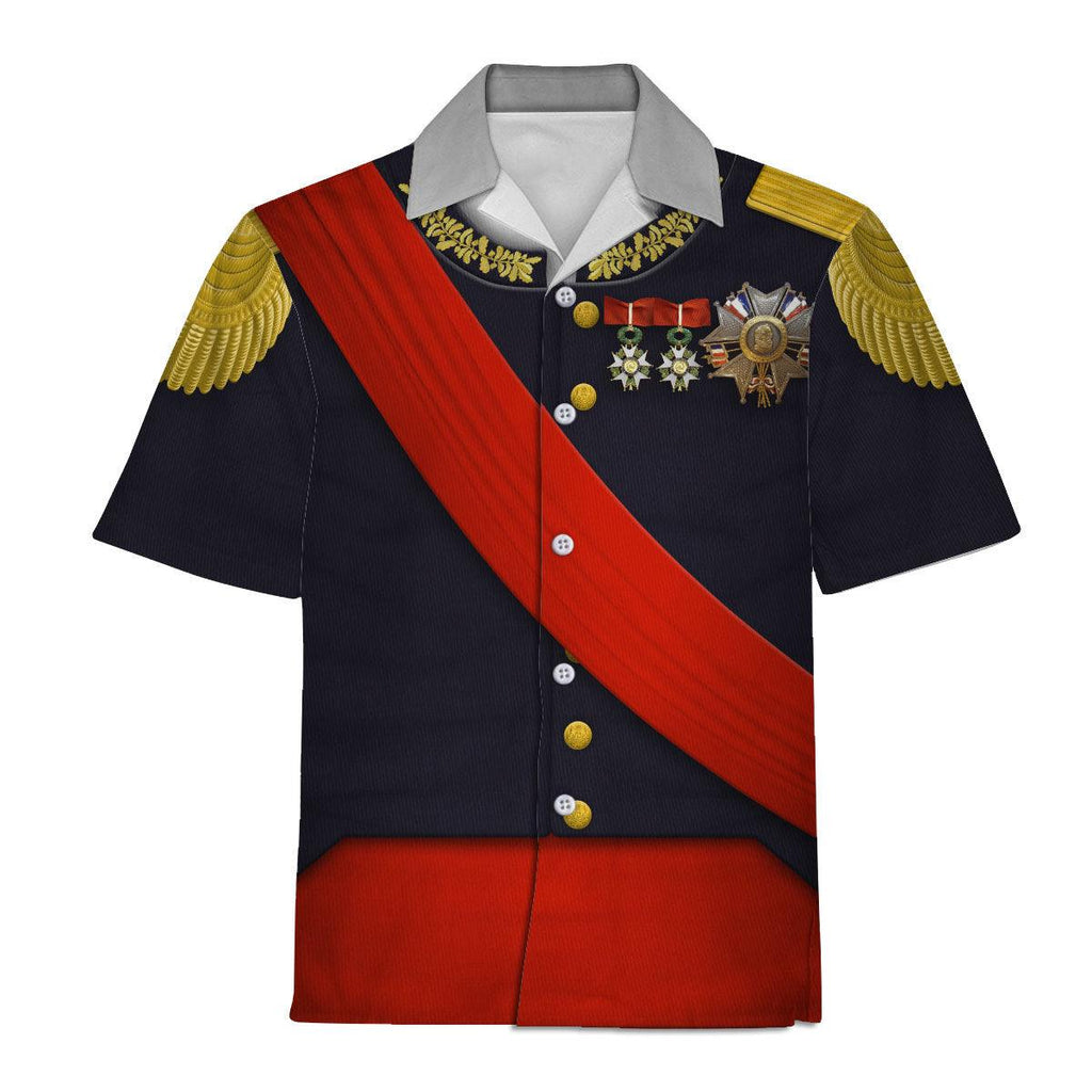 CustomsPig Louis Philippe I of France Uniform All Over Print Hoodie Sweatshirt T-Shirt Tracksuit - CustomsPig.com