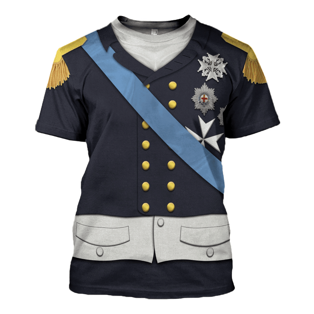  CustomsPig Louis XVIII Of France Costume Hoodie Sweatshirt T-Shirt Tracksuit -  CustomsPig.com