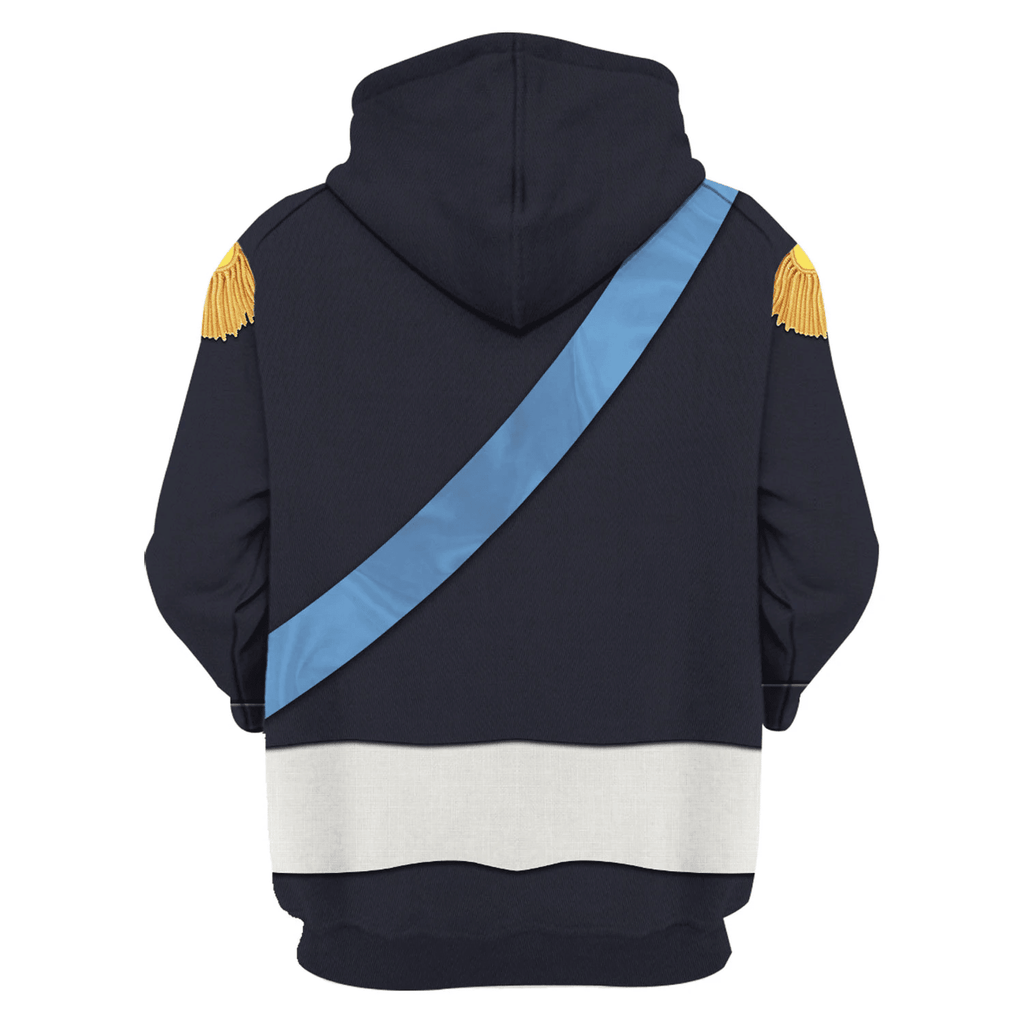  CustomsPig Louis XVIII Of France Costume Hoodie Sweatshirt T-Shirt Tracksuit -  CustomsPig.com