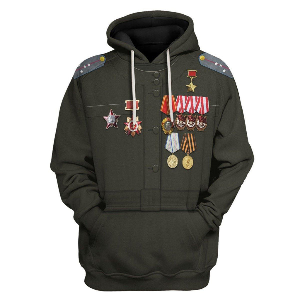  CustomsPig Lydia Litvyak WWII Fighter Pilot Costume Hoodie Sweatshirt T-Shirt Tracksuit -  CustomsPig.com