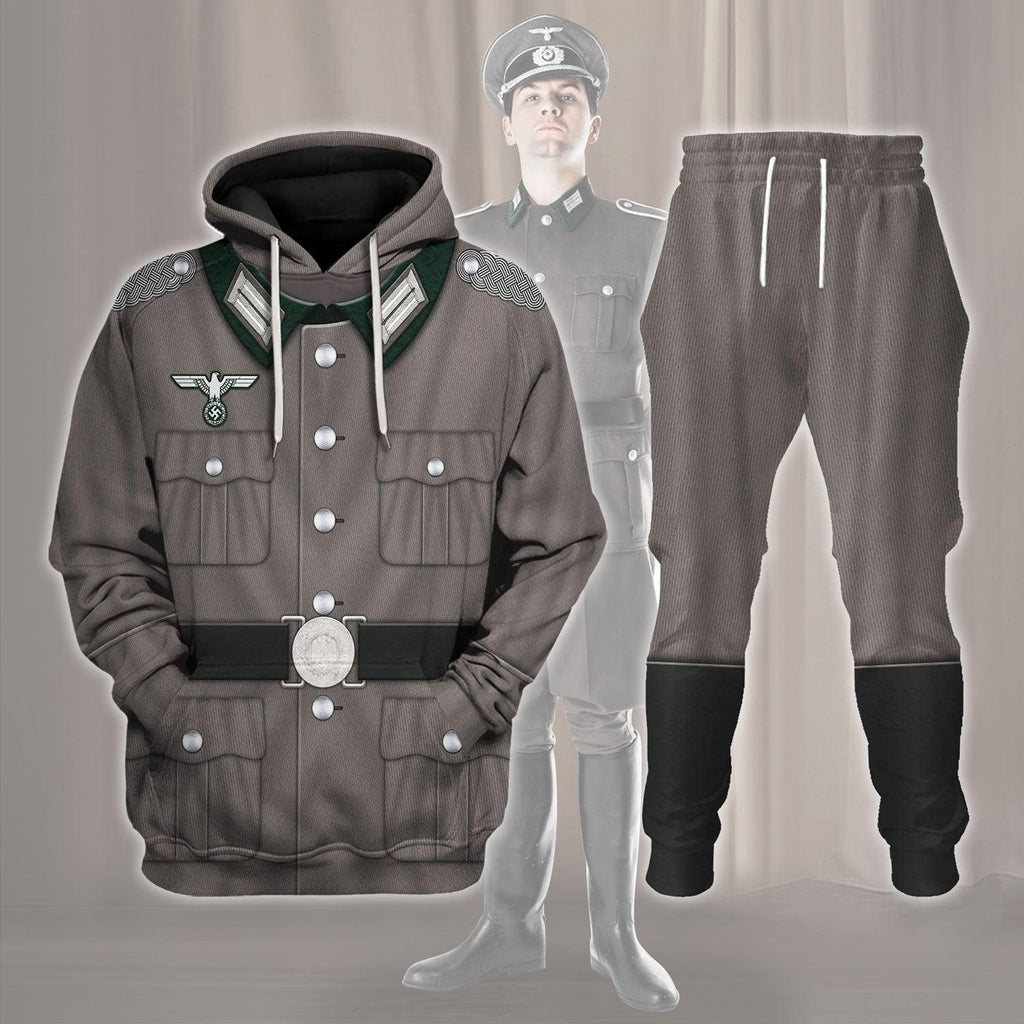  CustomsPig M40 Tunic German Army Heer World War II Costume Hoodie Sweatshirt T-Shirt Tracksuit -  CustomsPig.com