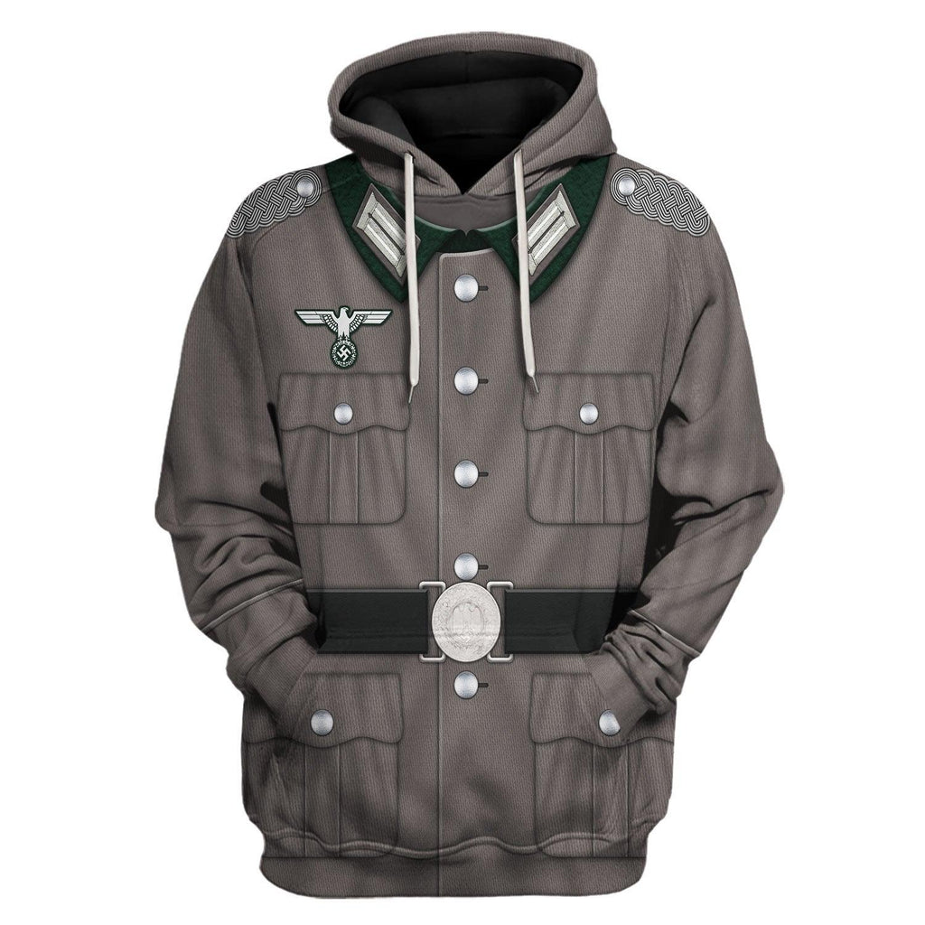  CustomsPig M40 Tunic German Army Heer World War II Costume Hoodie Sweatshirt T-Shirt Tracksuit -  CustomsPig.com