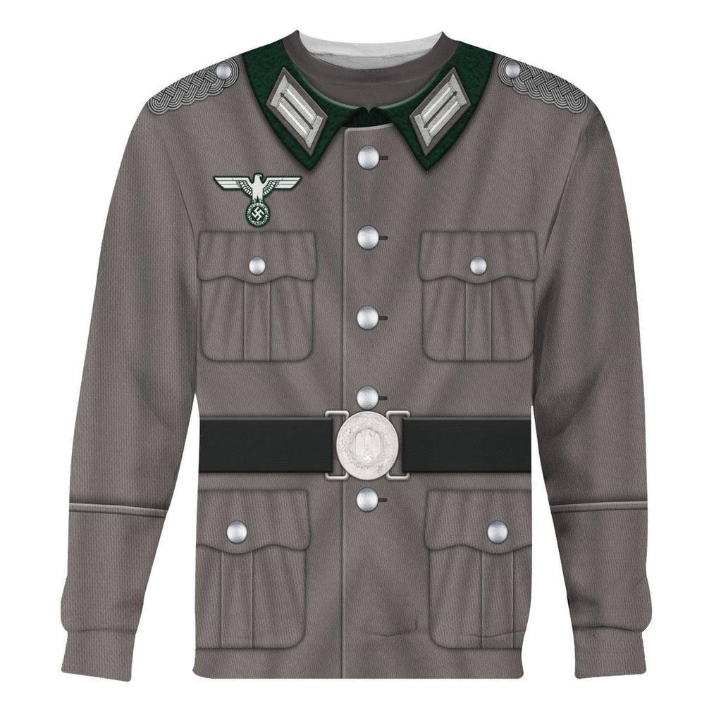  CustomsPig M40 Tunic German Army Heer World War II Costume Hoodie Sweatshirt T-Shirt Tracksuit -  CustomsPig.com