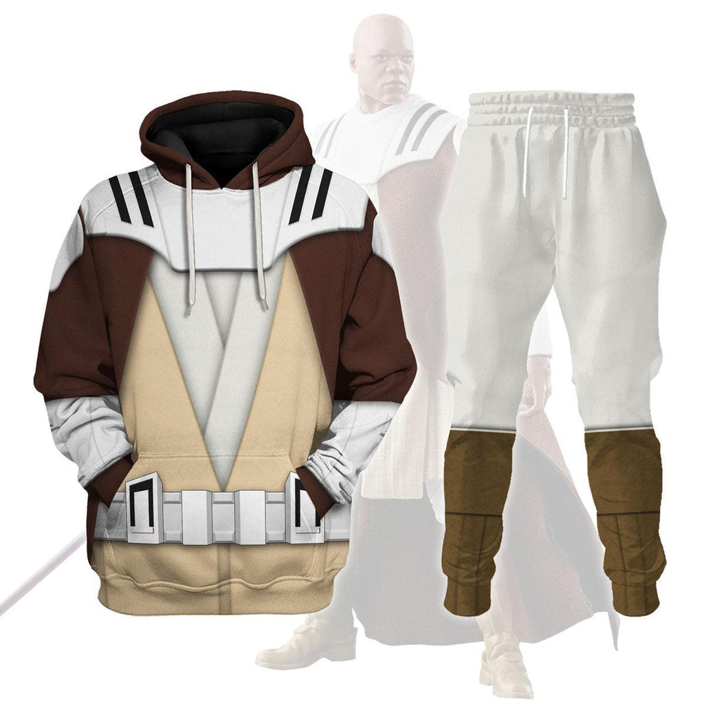 CustomsPig Mace Windu's Jedi Robes Costume Hoodie Sweatshirt T-Shirt Sweatpants - CustomsPig.com