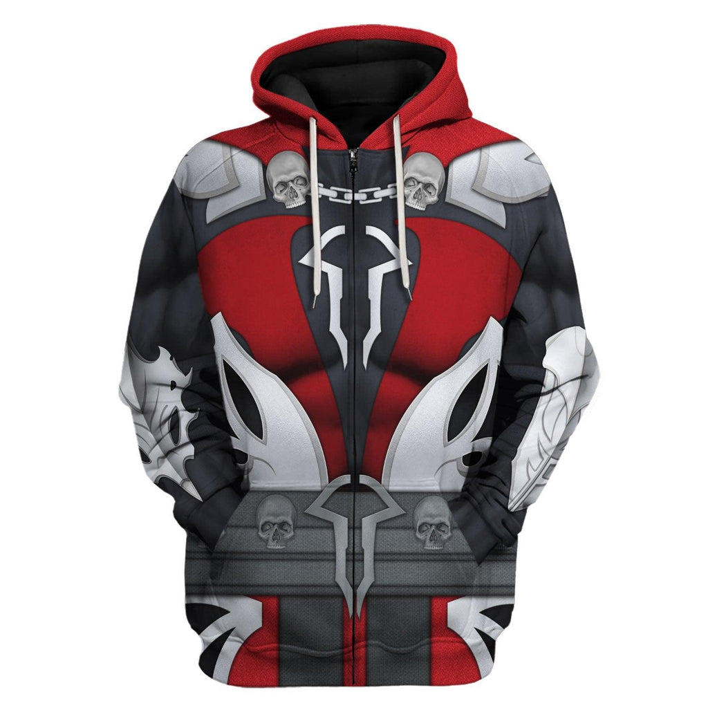 CustomsPig Malefik Spawn XI Costume Hoodie Sweatshirt T-Shirt Tracksuit - DucG