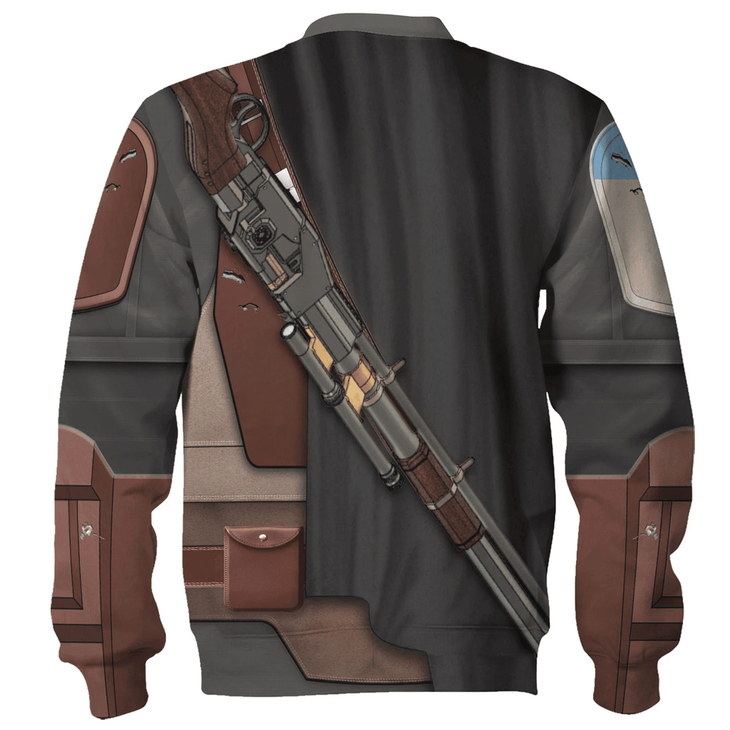  CustomsPig Mandalorian Costume Hoodie Sweatshirt T-Shirt Sweatpants -  CustomsPig.com