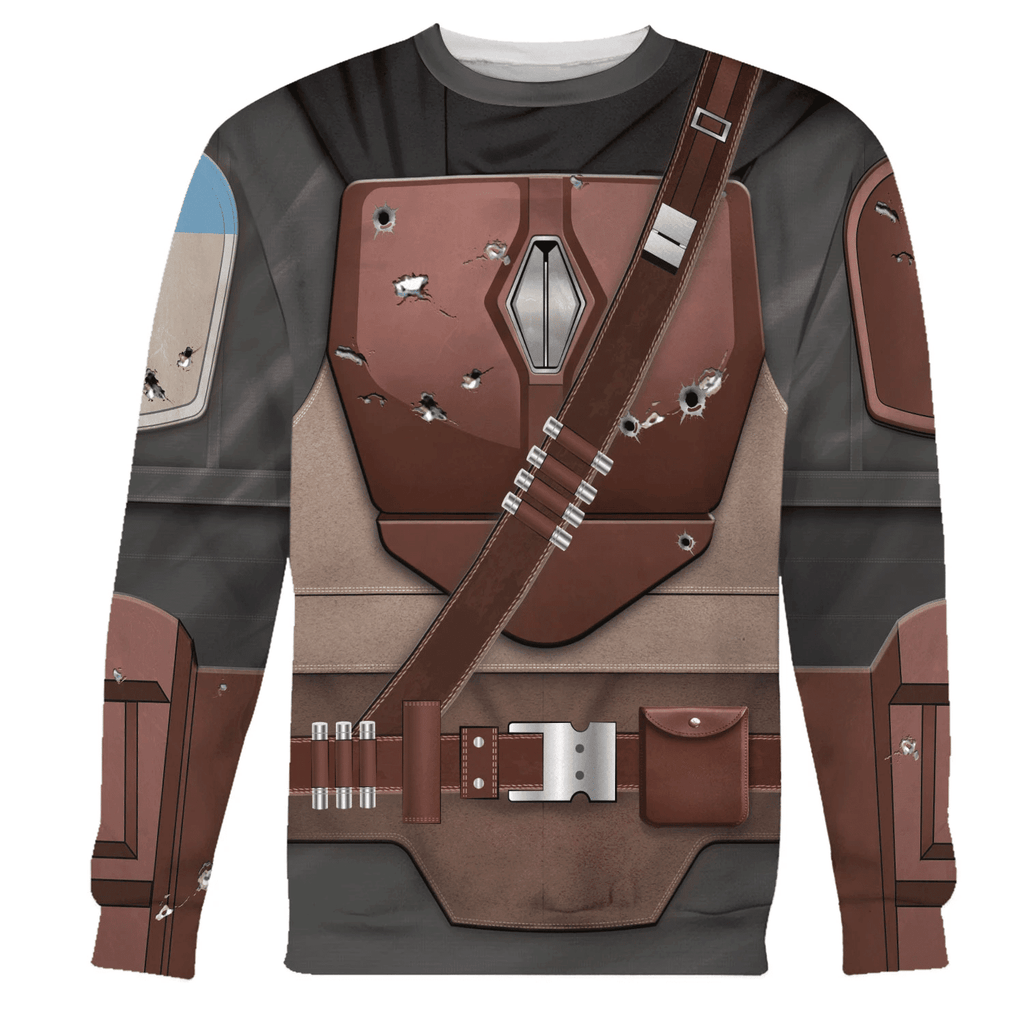  CustomsPig Mandalorian Costume Hoodie Sweatshirt T-Shirt Sweatpants -  CustomsPig.com